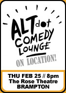 ALTdot COMedy Lounge ON LOCATION