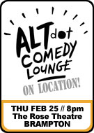 ALTdot COMedy Lounge ON LOCATION
